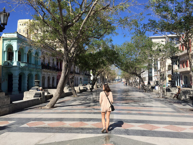 Paseo del Prado Habana